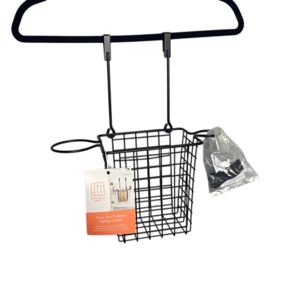 Over the Cabinet Styling Caddy